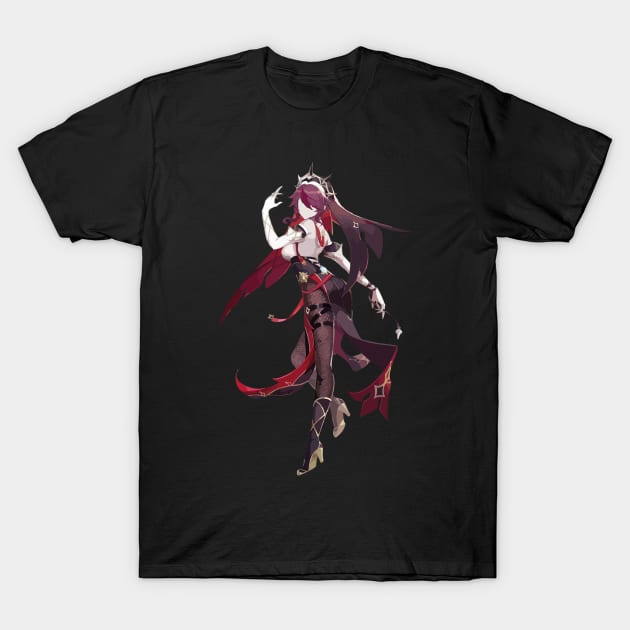 Genshin Impact Rosaria T-Shirt by Rendigart